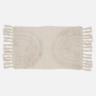 Tufted Carpet with Fringes