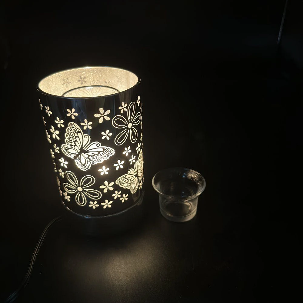 Touch Sensor Butterfly Table Lamp - Silver