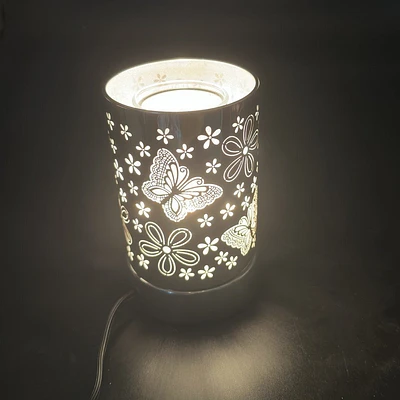 Touch Sensor Butterfly Table Lamp - Silver