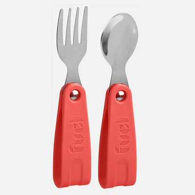 Fuel 2-Piece Foldable Cutlery