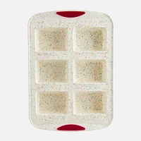 Trudeau Confetti 6-Count Mini Loaf Pan