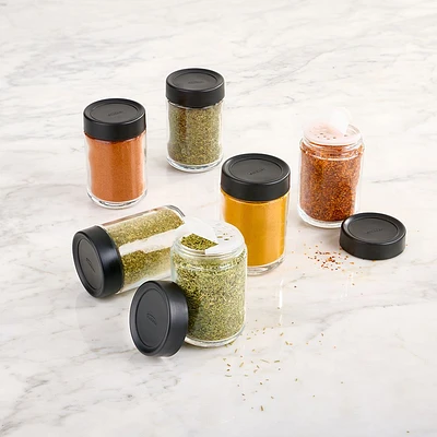 Trudeau Set of 6 Large Stacking Jars