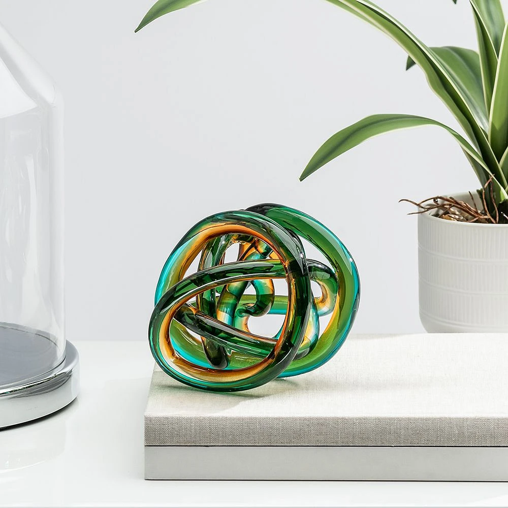 Glass Decor Ball - 4.5