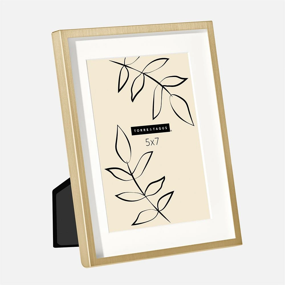 Satin Brushed Metal Frame, 5" x 7