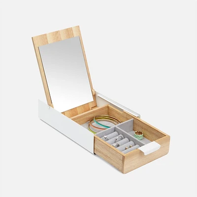 Umbra Reflexion Storage Box - White/Natural