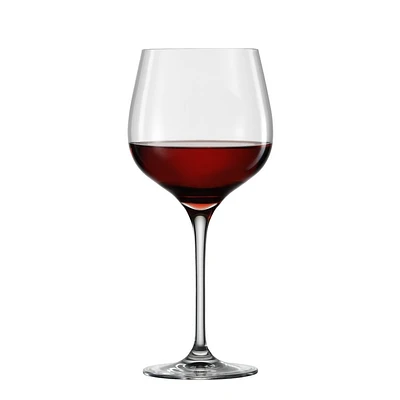 Set of 2 SensisPlus Grand Burgundy Glass by Eisch
