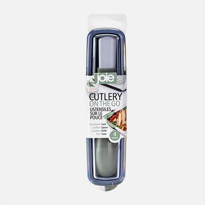 Cutlery on-the-go, 4 pieces - Green