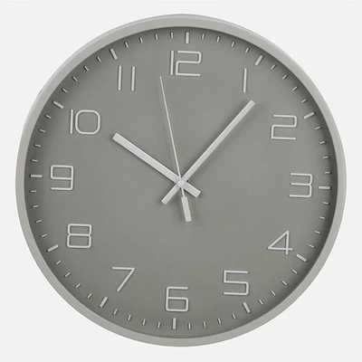 Wall Clock  with Numbers - Green