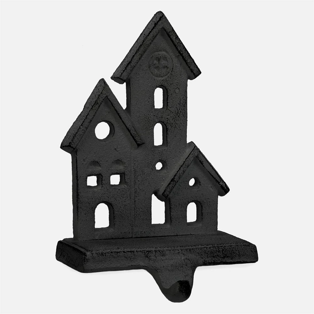 Metal Stocking Hook - Black