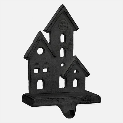 Metal Stocking Hook - Black