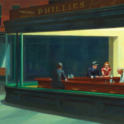 Papier peint mural « Nighthawks »