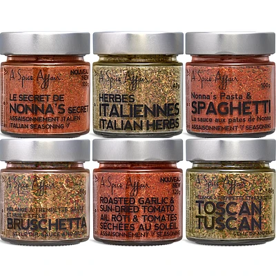 Nonna's Kitchen 6-Pack Spices