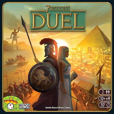 7 Wonders Duel Board Game - English version