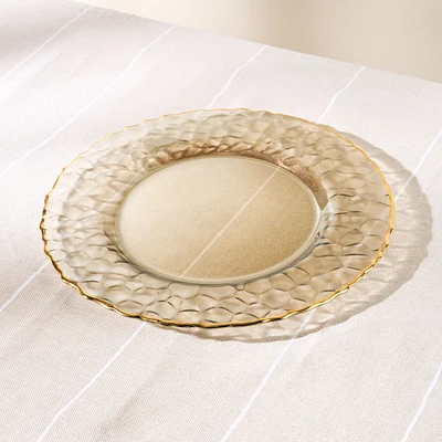 Ari Gold Rim Charger Plate - 32cm