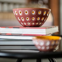 Le Murrine Bowl, 25cm - Yellow/Green/White
