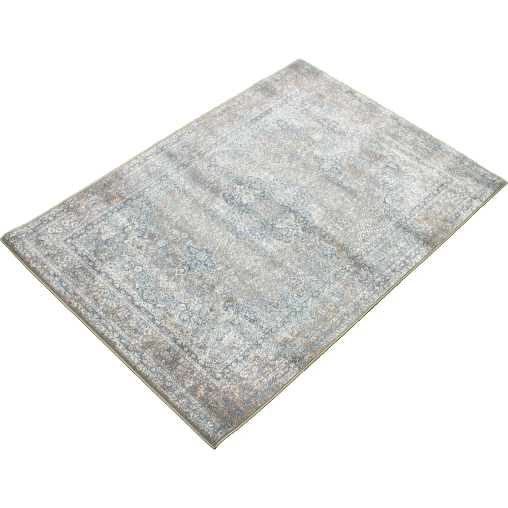 Tapis Oaklee bleu  5'3" x 7'3