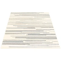 Linear Cream-Grey Rug