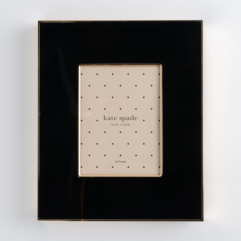 Black Make It Pop Frame by Kate Spade - 5 x 7