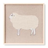 Art mural Good Shepherd de 1 pi 8 po x 1 pi 9 po par Loloi - Blush et vert