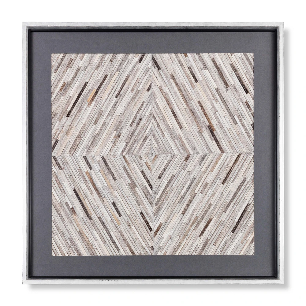 Loloi Out West Silver 2'5 " x 2'5 " Wall Art
