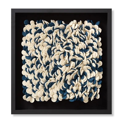 Loloi Blue Salter Blue 2' x 2' Wall Art