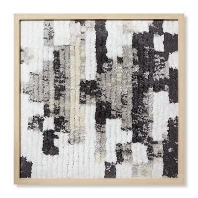 Loloi Souk Grey and Ivory 2'2 " x 2'2 " Wall Art