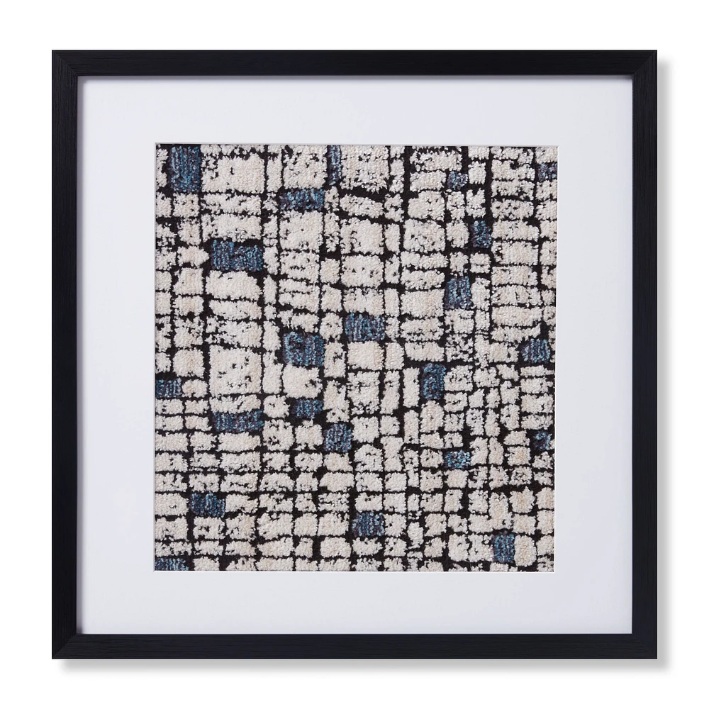 Loloi Hourglass Multi and Ivory 2' x 2' Wall Art