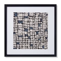 Loloi Hourglass Multi and Ivory 2' x 2' Wall Art