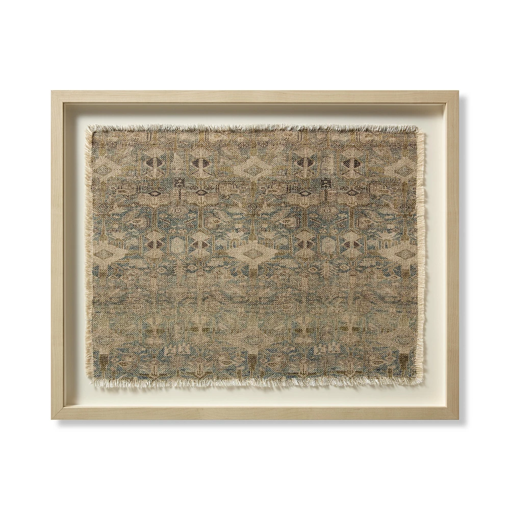 Loloi Lexington Green and Beige 2'2 " x 2'8 " Wall Art
