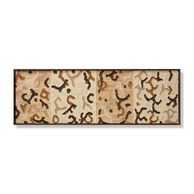 Loloi Grand Beige and Brown 6'1 " x 2'1 " Wall Art