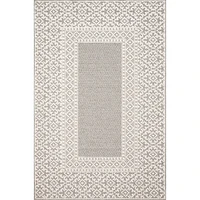 Loloi Cole Rug Grey / Ivory