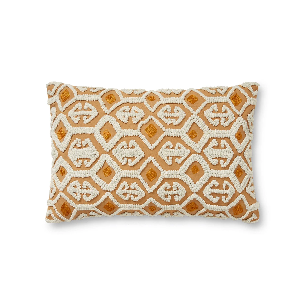 Loloi Waylon Ivory and Multi Cushion