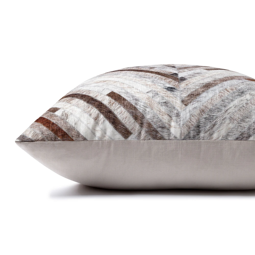Loloi Tadeo I Grey and Multi Cushion
