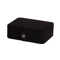 Mele and Co Giana Plush Fabric Fashion Jewellery Box