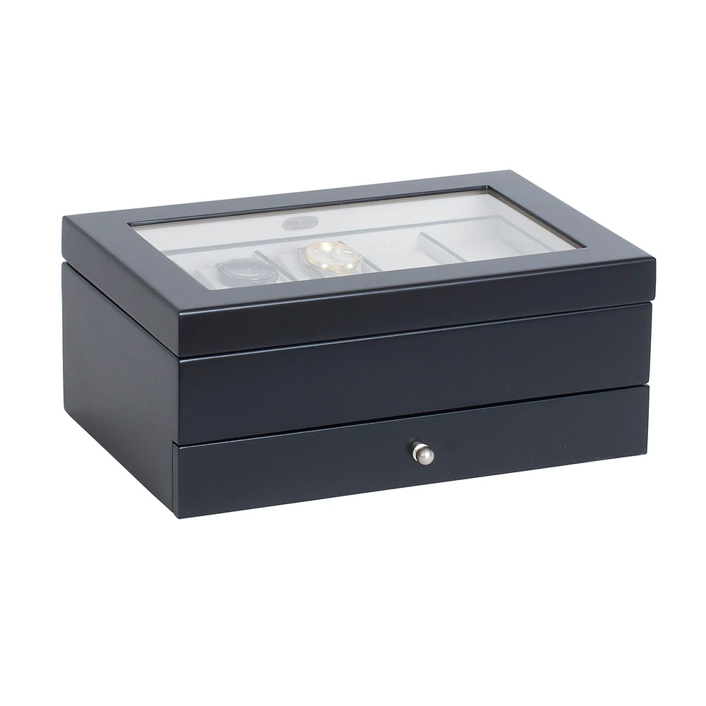 Mele and Co Grant Wooden Watch Box - Java
