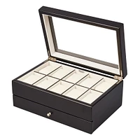 Mele and Co Grant Wooden Watch Box - Java