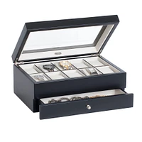Mele and Co Grant Wooden Watch Box - Java