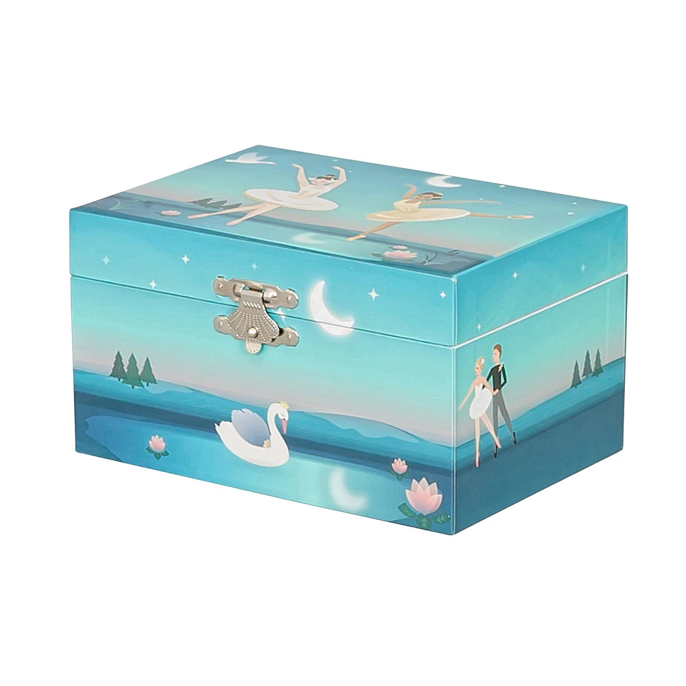 Mele and Co Marlo Musical Ballerina Jewellery Box - Blue