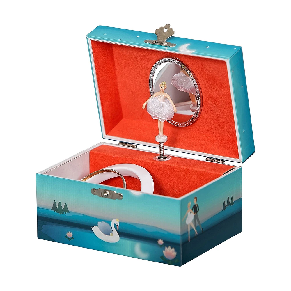 Mele and Co Marlo Musical Ballerina Jewellery Box - Blue