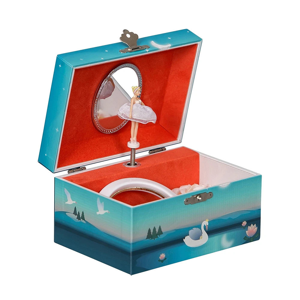 Mele and Co Marlo Musical Ballerina Jewellery Box - Blue