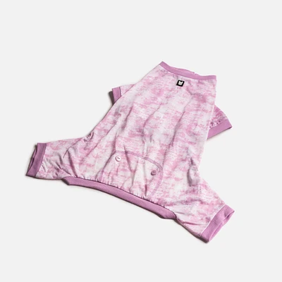 Dog's Pack of 2 Pyjamas by SilverPaw - Leopard and Pink Tie Dye Prints