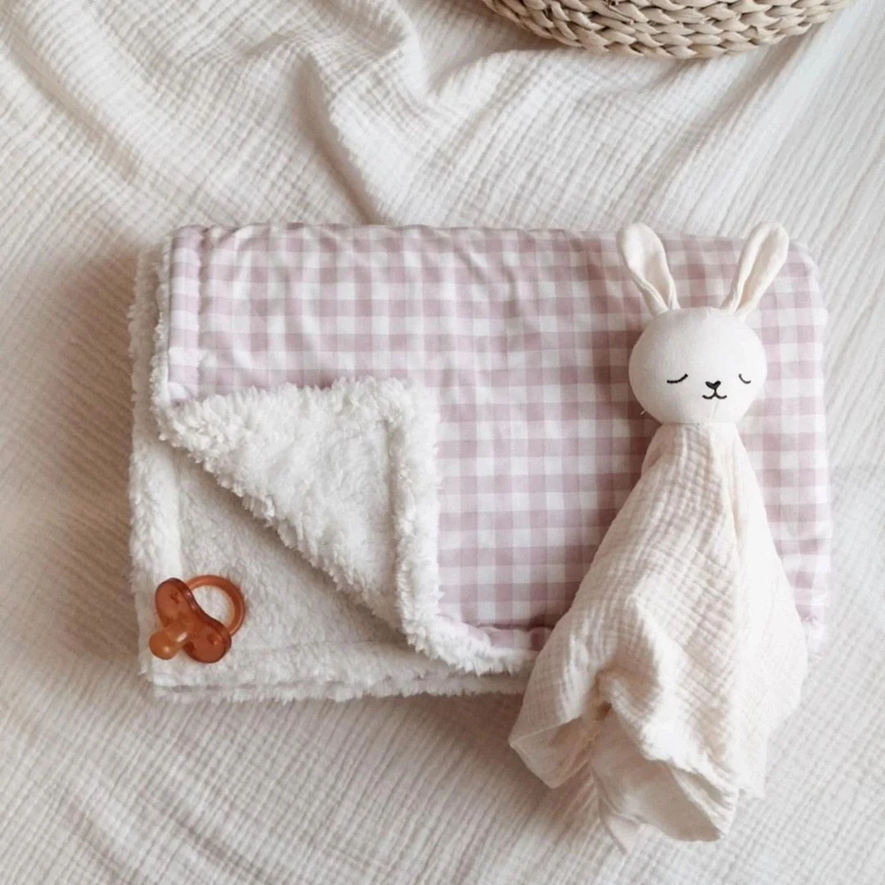 Checkerboard Baby Blanket