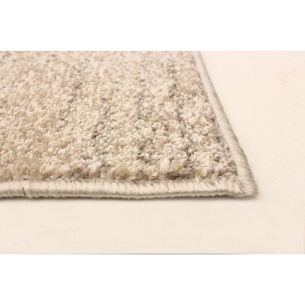 Luxor Grey/Red Rug