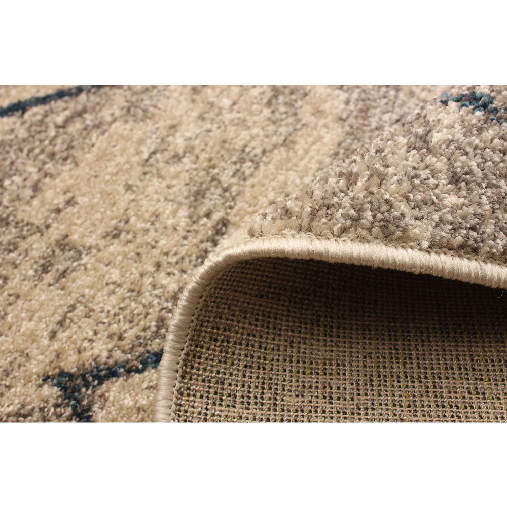 Caby Ivory/Blue Rug