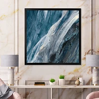 Toile « Splash Blue Indigo »