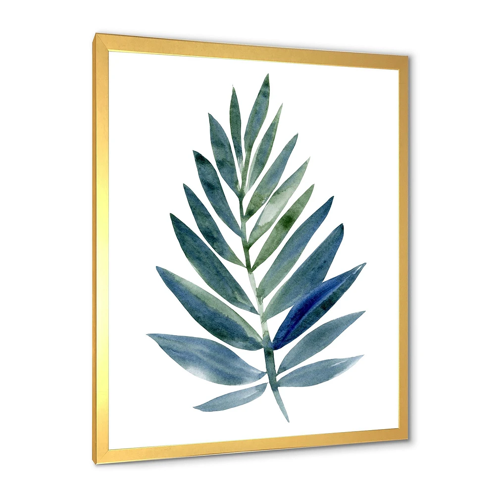 Toile « Tropical Green Leaf »