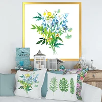 Toile « Meadow Flowers Garland »