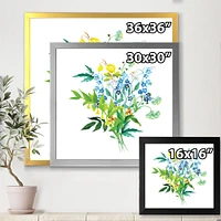 Toile « Meadow Flowers Garland »