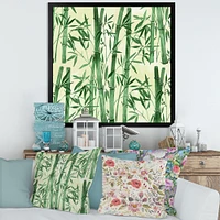 Bamboo Branches The Forest I  Wall Art