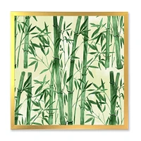 Bamboo Branches The Forest I  Wall Art